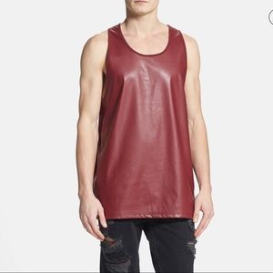 Leather tank